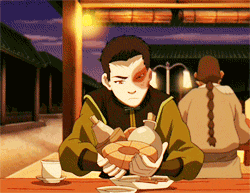 A gif of Zuko failing to juggle during his Ba Sing Se date with Jin